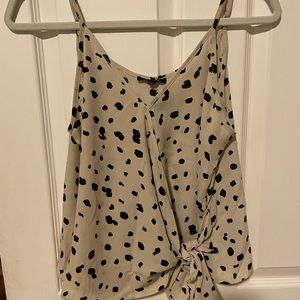 Stitch fix beige leopard tank top